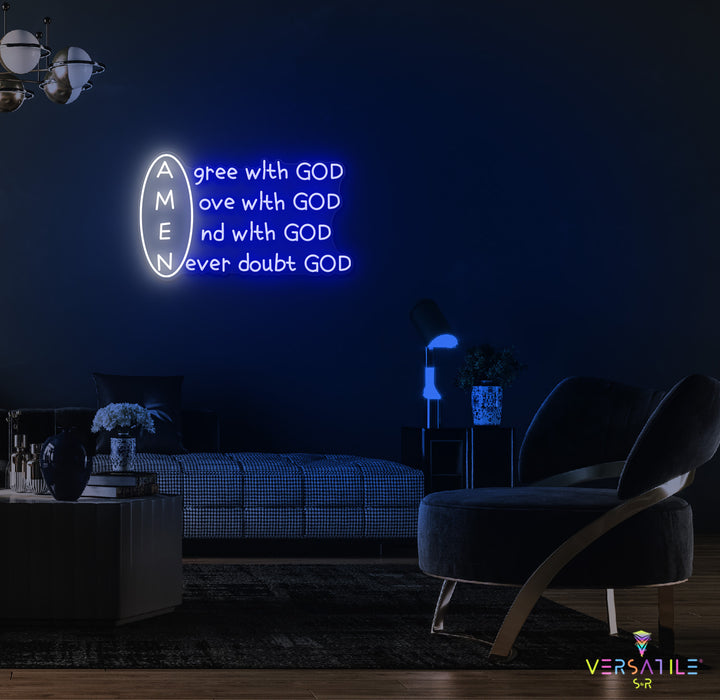 Amen Neon Sign