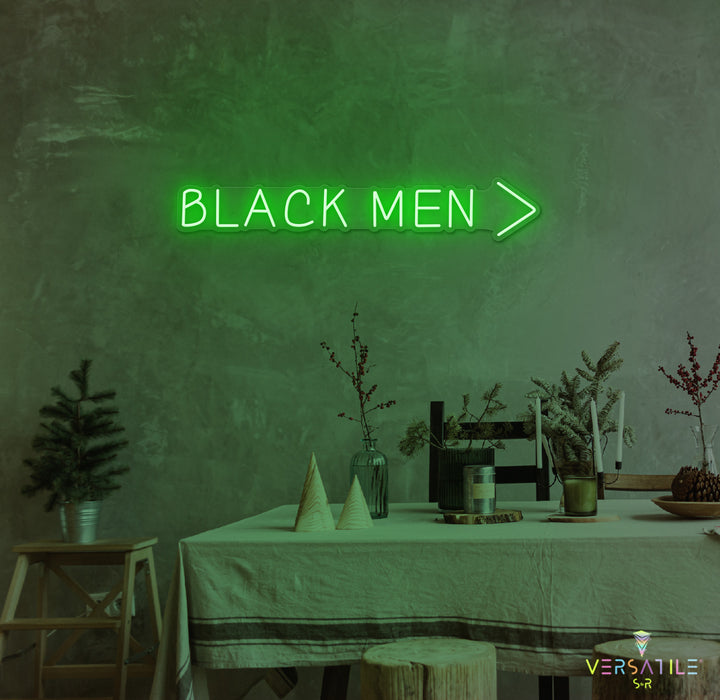 Black Men > Neon Sign