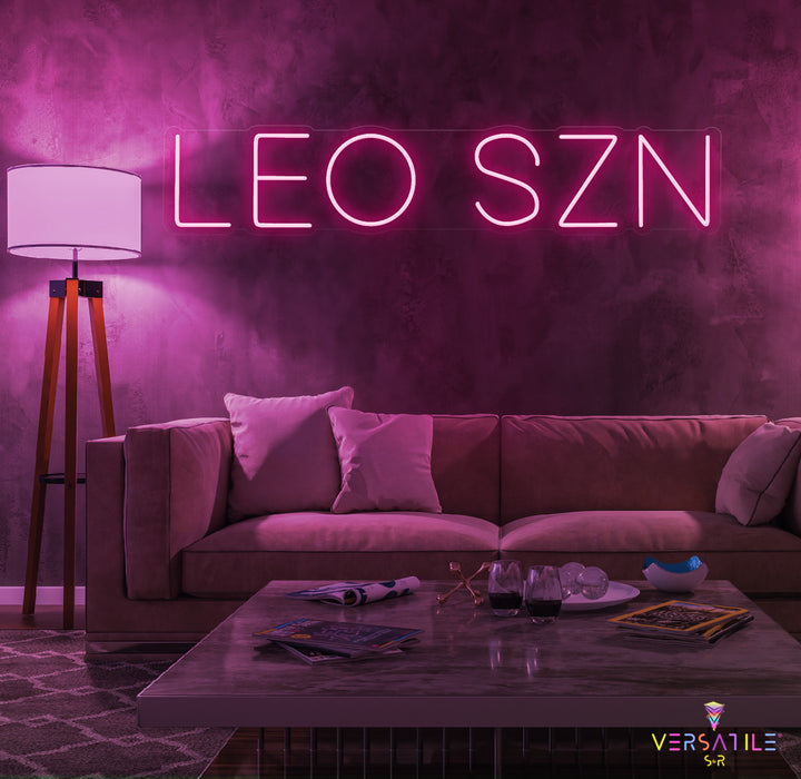 Leo SZN Neon Sign