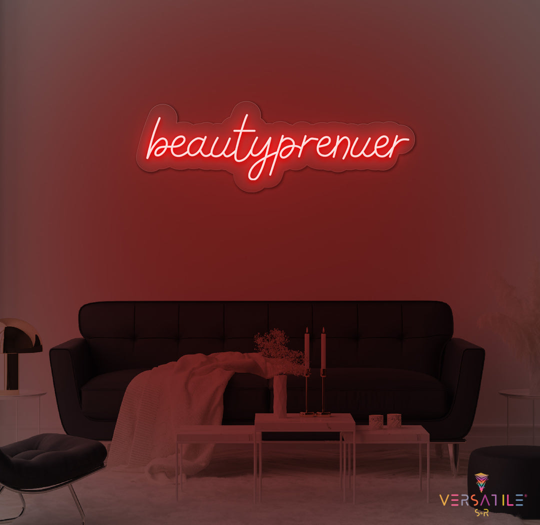 Beautyprenuer Neon Sign