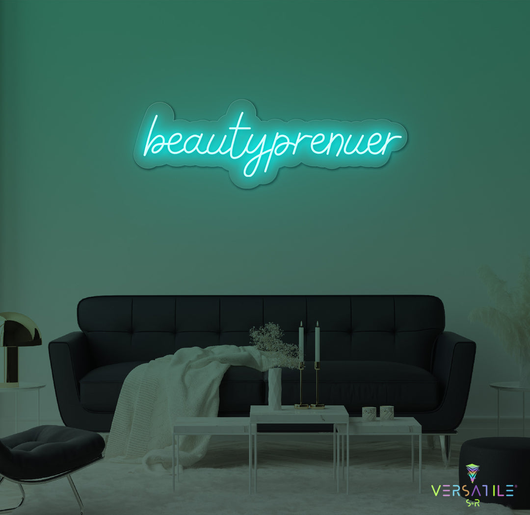 Beautyprenuer Neon Sign