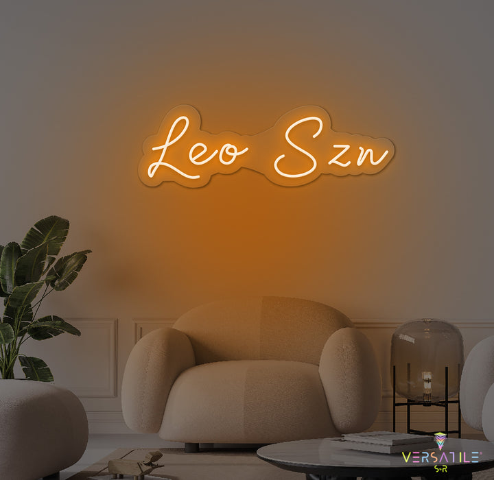 Leo SZN Neon Sign