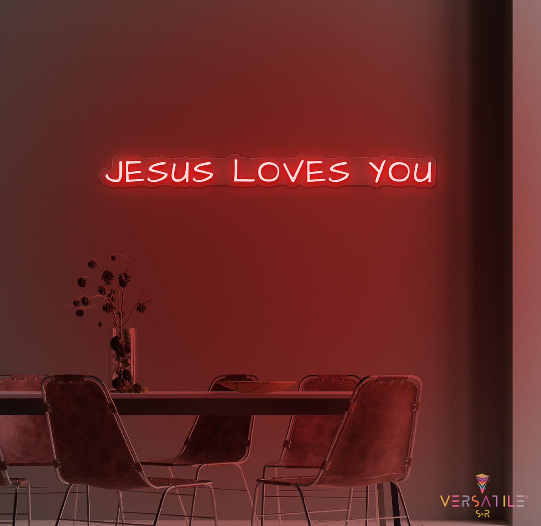 Jesus Love You Neon Sign
