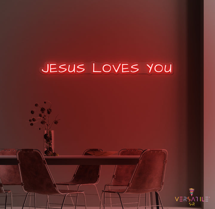 Jesus Love You Neon Sign