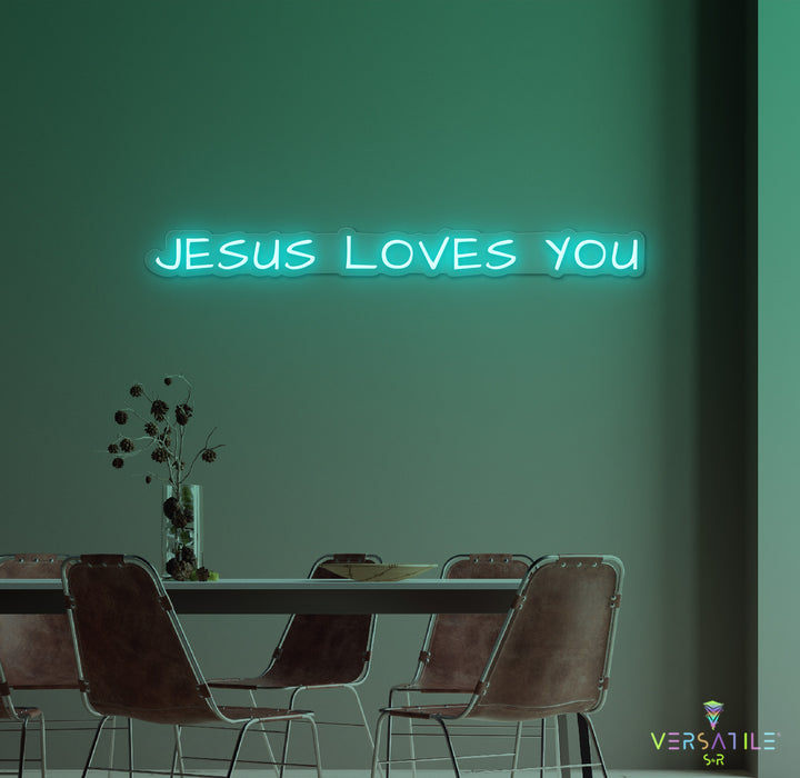 Jesus Love You Neon Sign
