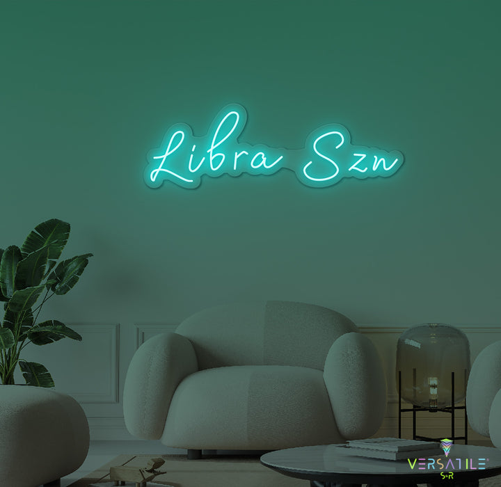 Libra SZN Neon Sign