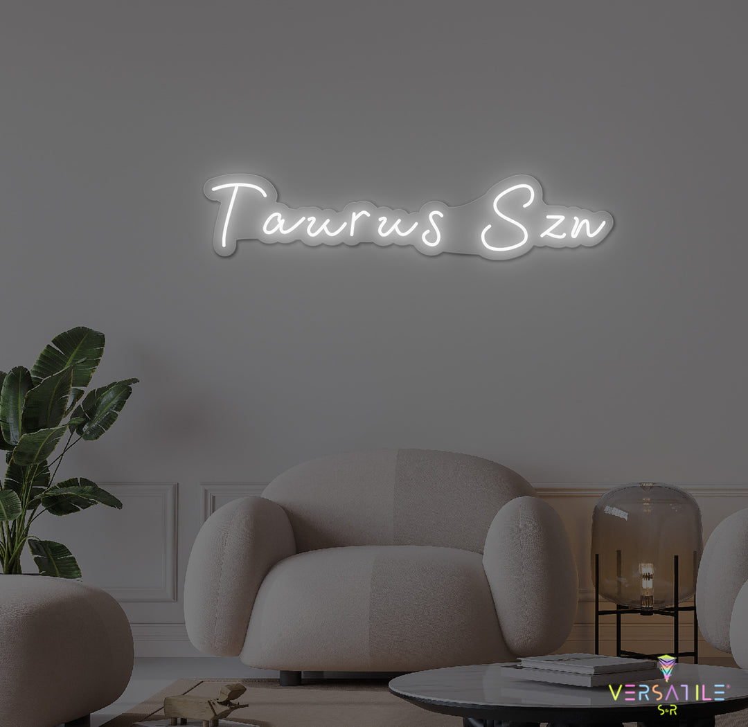 Taurus SZN Neon Sign