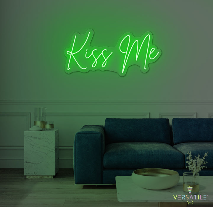 Kiss Me Neon Sign