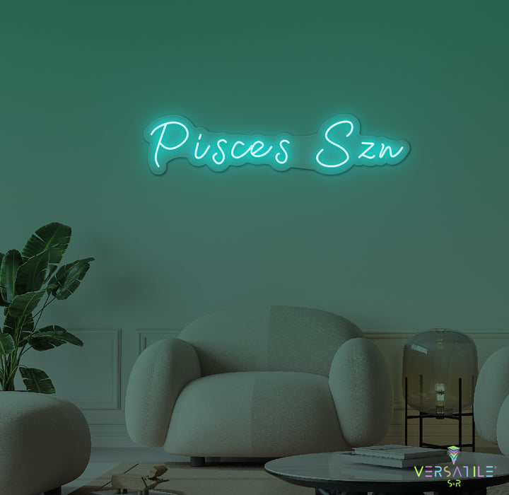 Pisces SZN Neon Sign