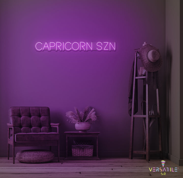 Capricorn SZN Neon Sign
