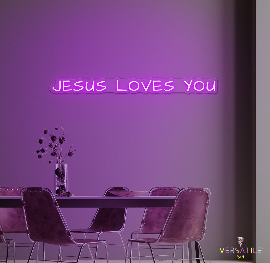 Jesus Love You Neon Sign