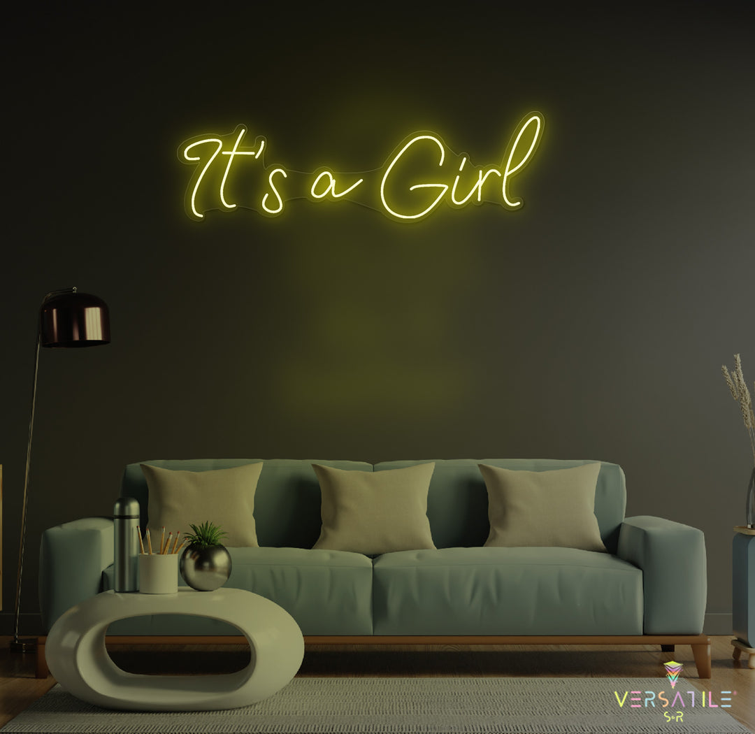 It’s a Girl Neon Sign