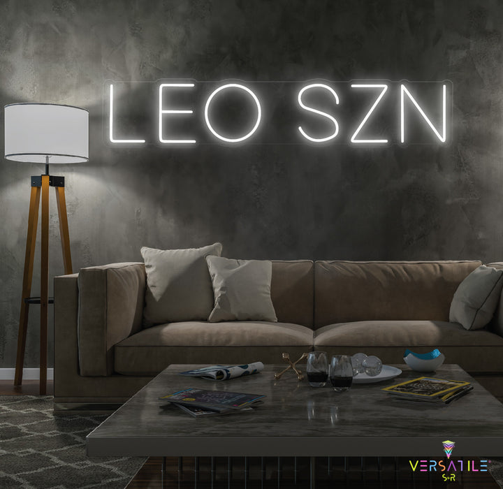 Leo SZN Neon Sign