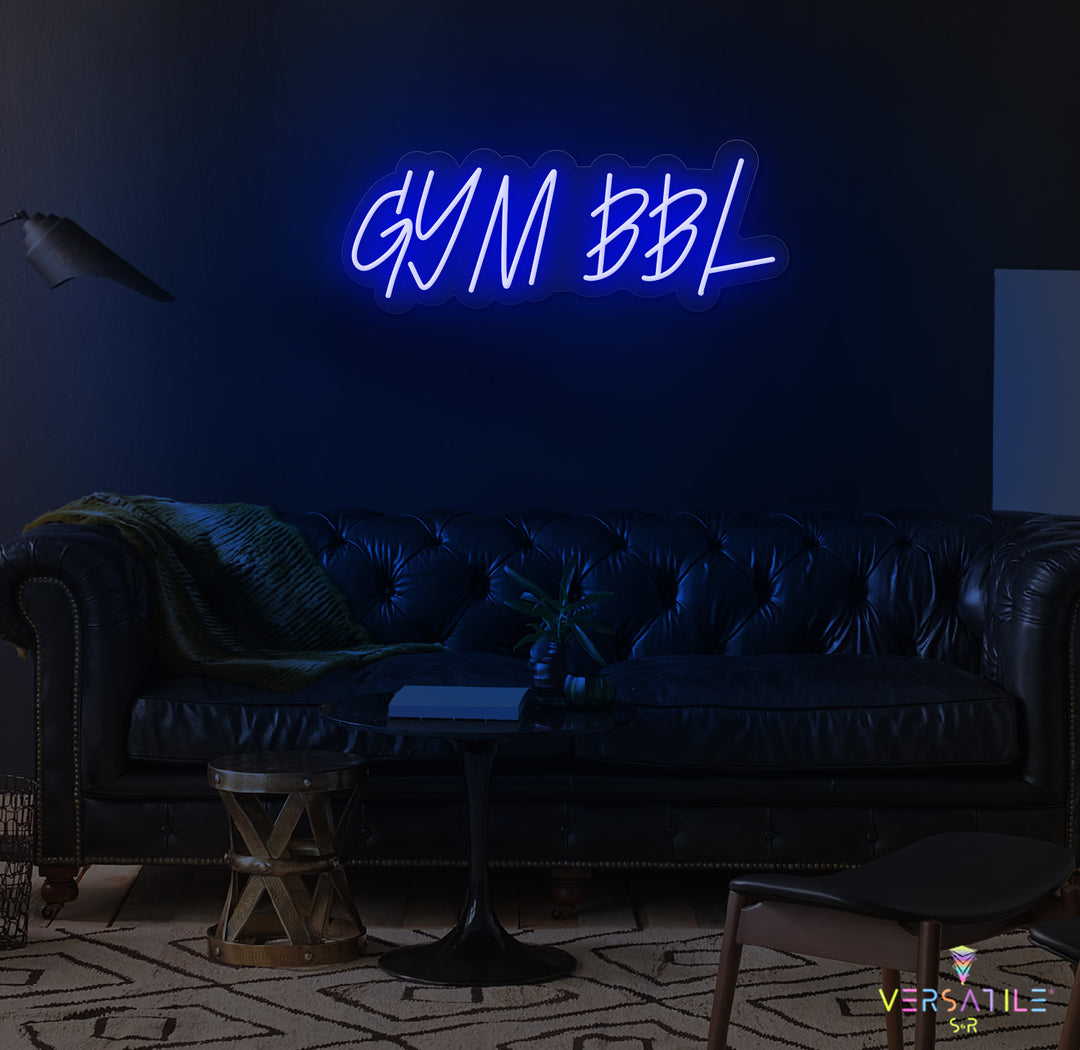 GYM BBL Neon Sign
