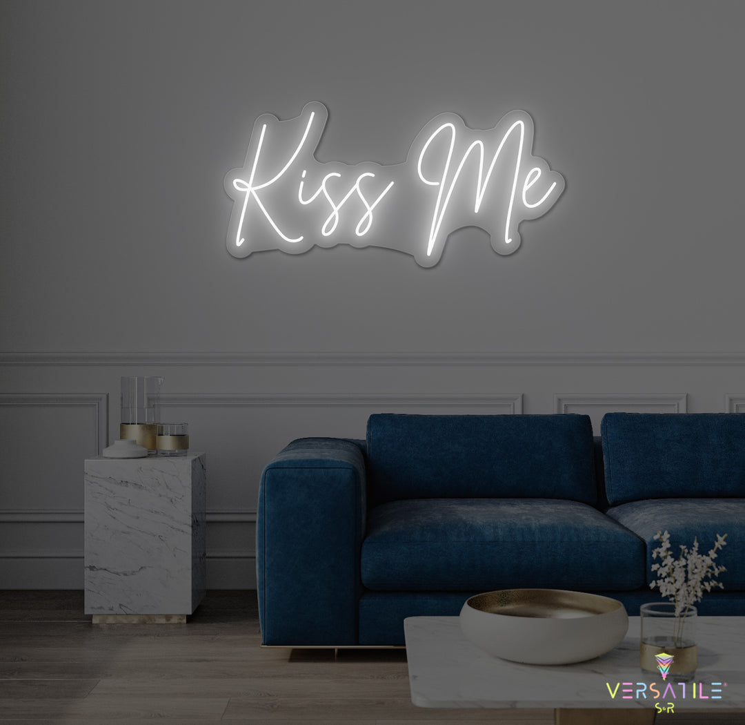 Kiss Me Neon Sign