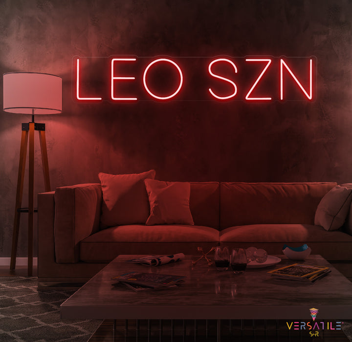Leo SZN Neon Sign