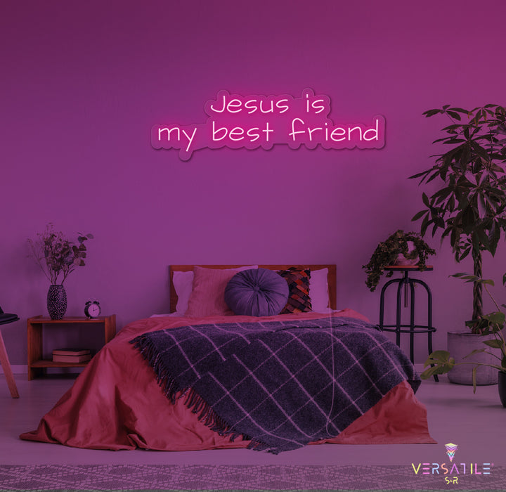 Jesus Is My Bestfreind Neon Sign