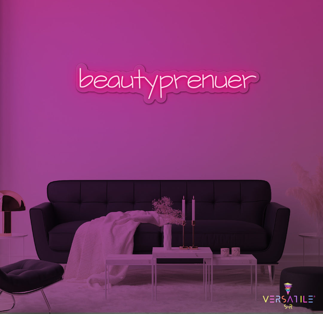 Beautyprenuer Neon Sign