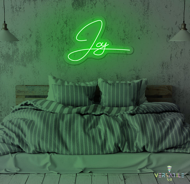 Joy Neon Sign