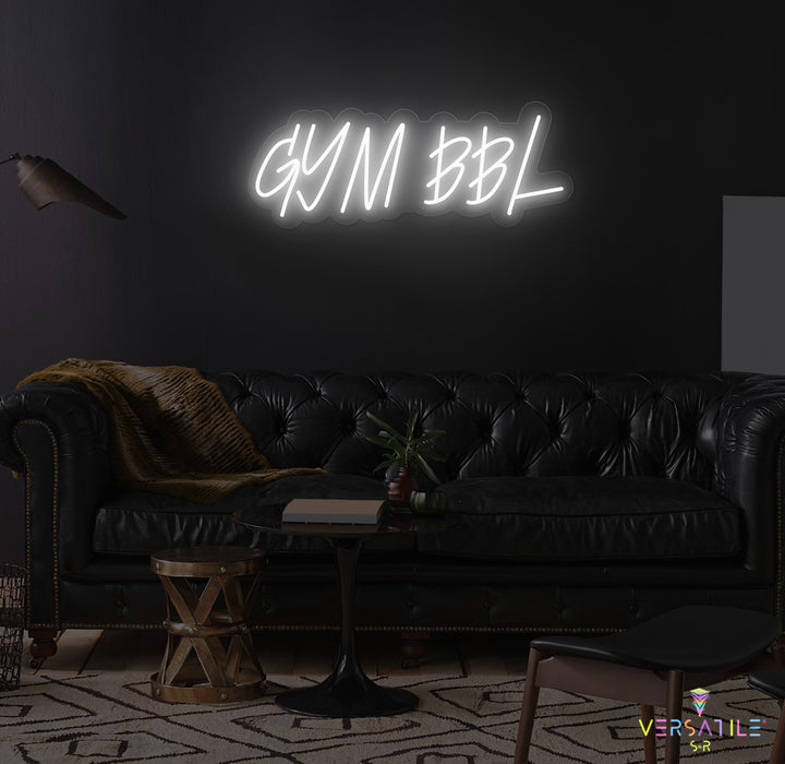 GYM BBL Neon Sign