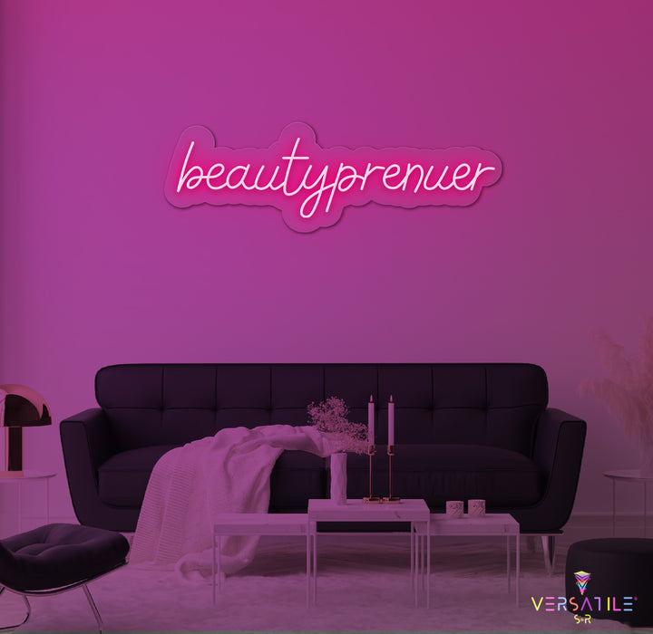 Beautyprenuer Neon Sign