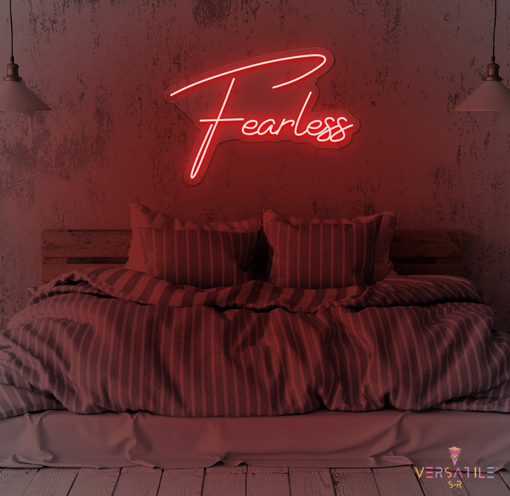 Fearless Neon Sign