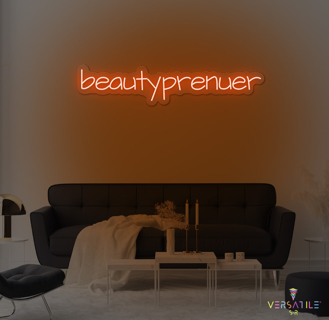 Beautyprenuer Neon Sign