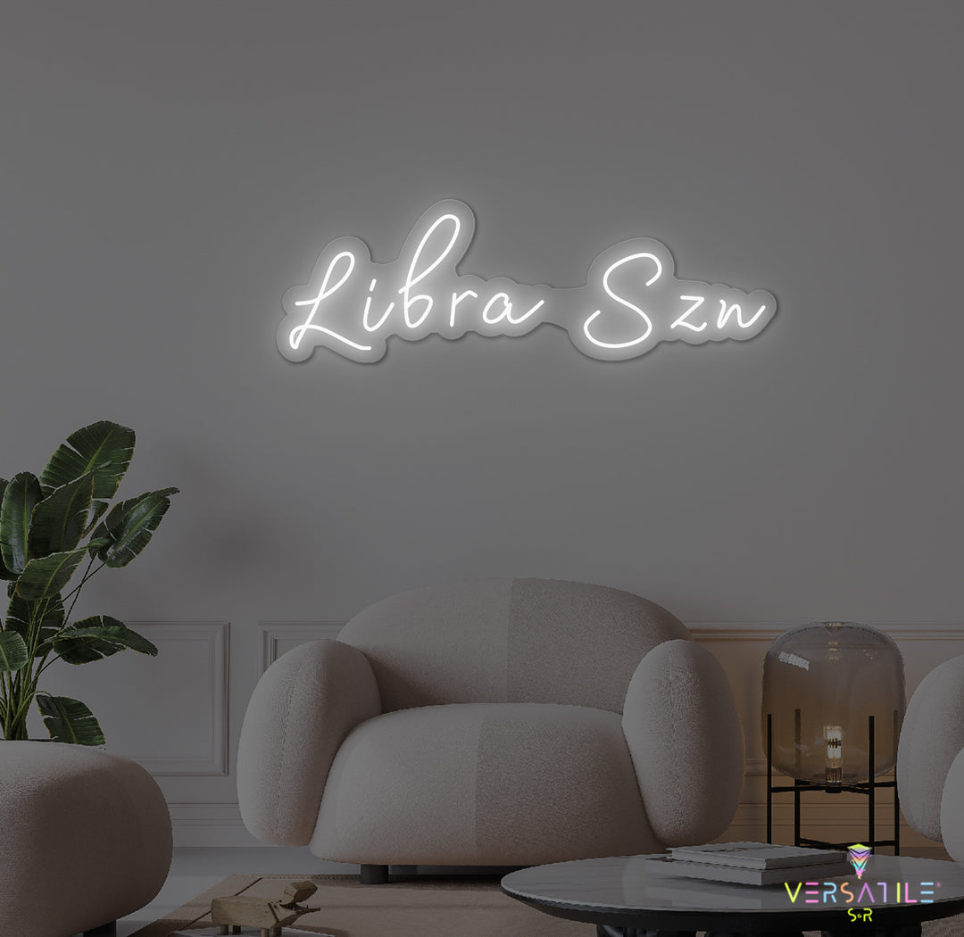 Libra SZN Neon Sign