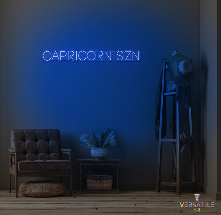 Capricorn SZN Neon Sign