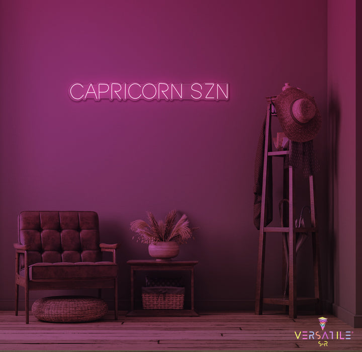 Capricorn SZN Neon Sign