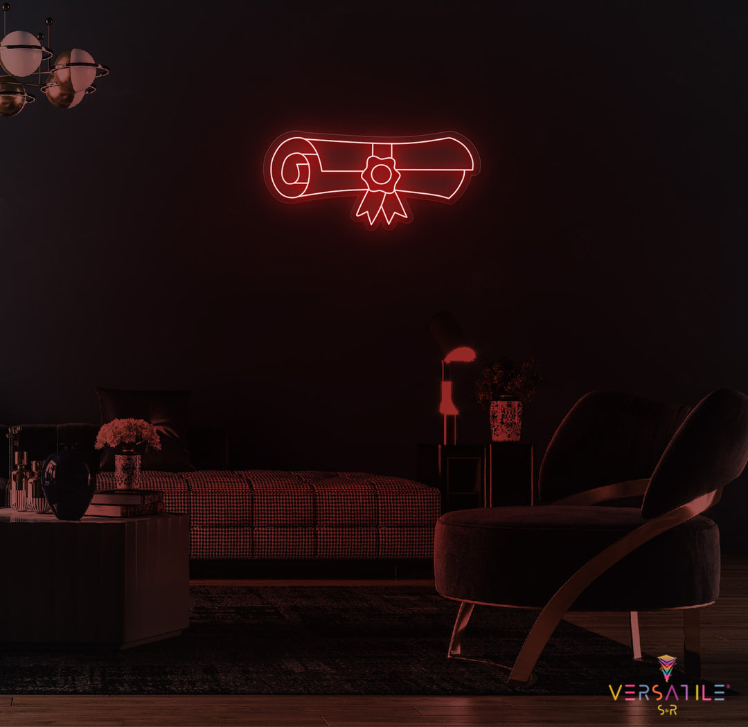 Diploma Neon Sign
