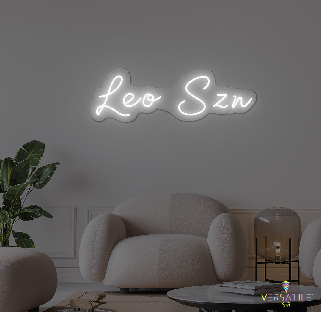 Leo SZN Neon Sign