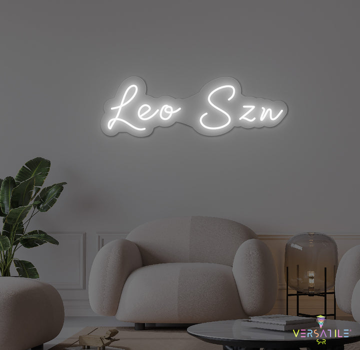 Leo SZN Neon Sign
