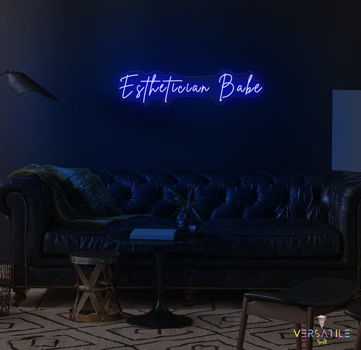 Esthetician Babe Neon Sign