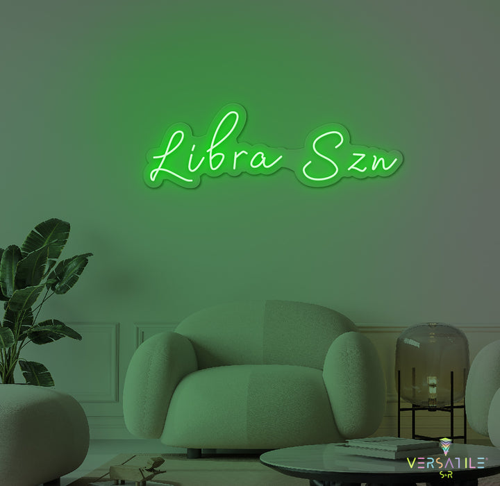 Libra SZN Neon Sign