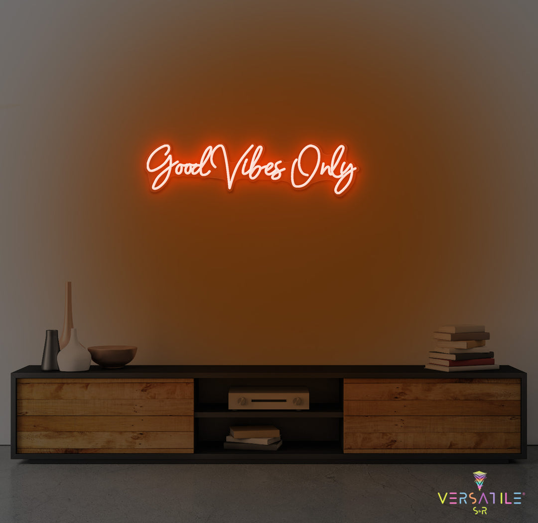 Good Vibes Only Neon Sign