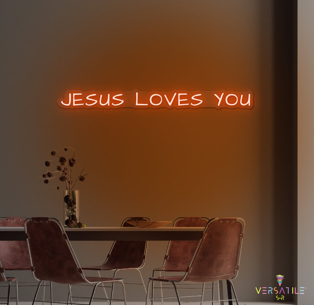 Jesus Love You Neon Sign