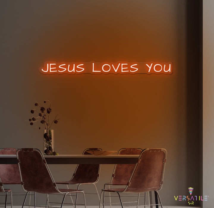 Jesus Love You Neon Sign