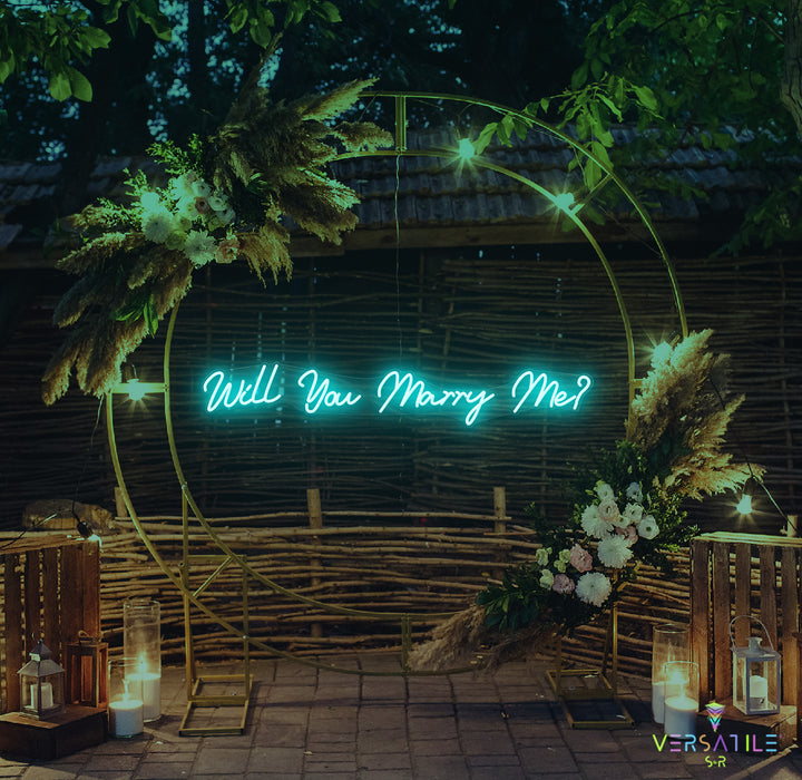 Will You Marry Me? Neon Sign