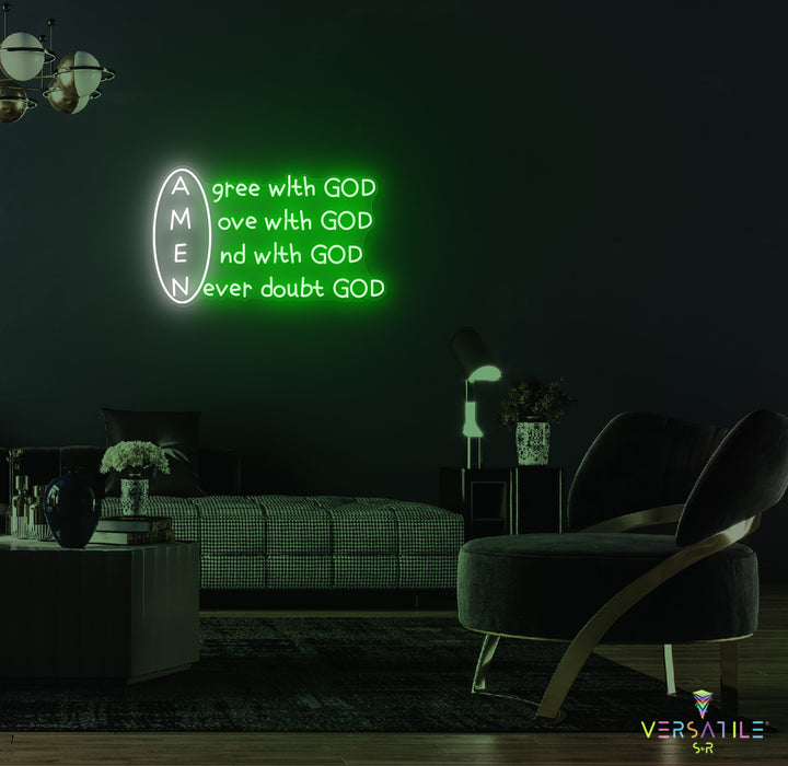 Amen Neon Sign