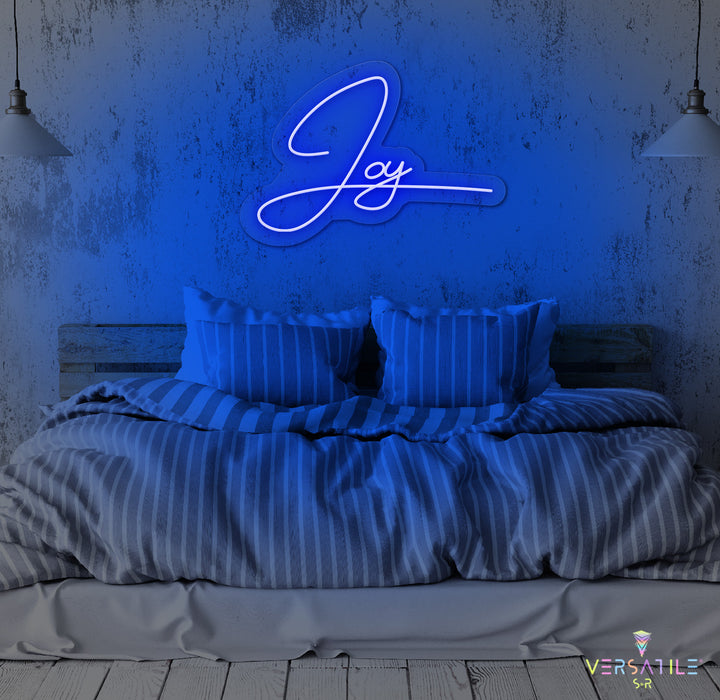 Joy Neon Sign