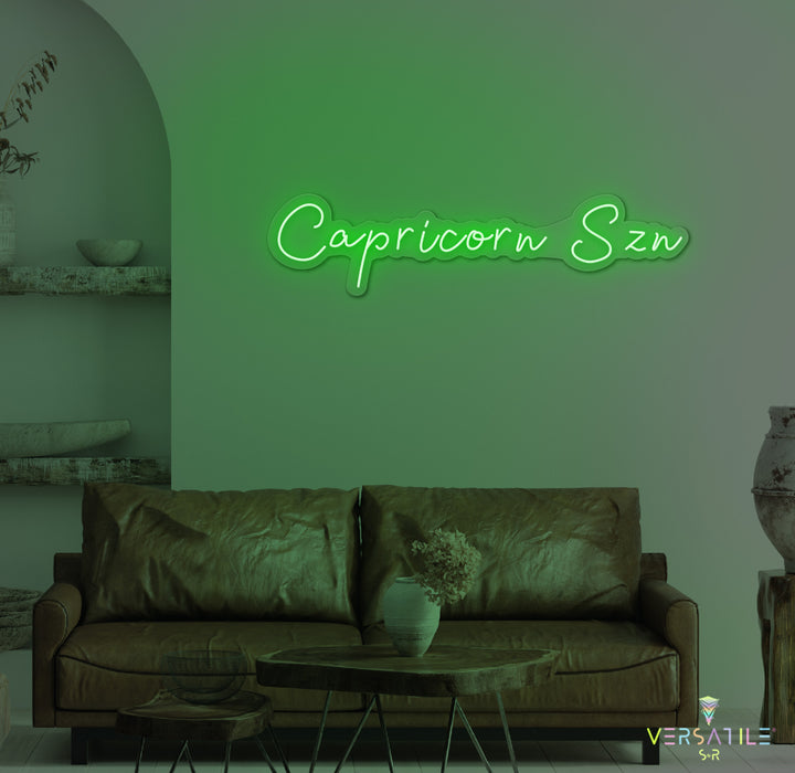Capricorn SZN Neon Sign