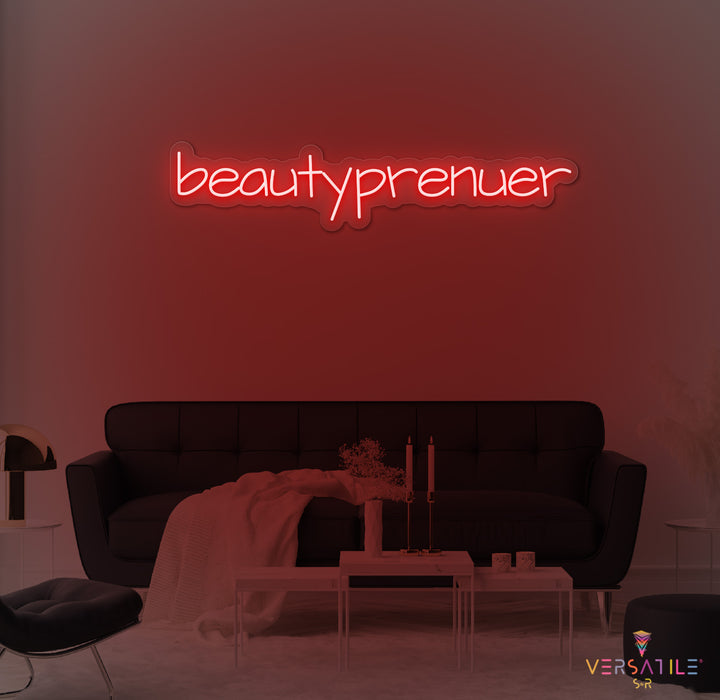 Beautyprenuer Neon Sign