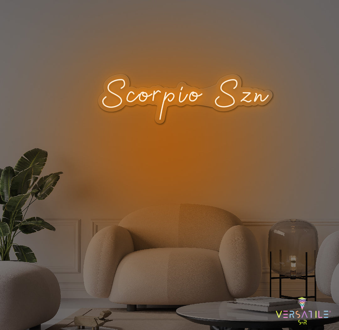 Scorpio SZN Neon Sign