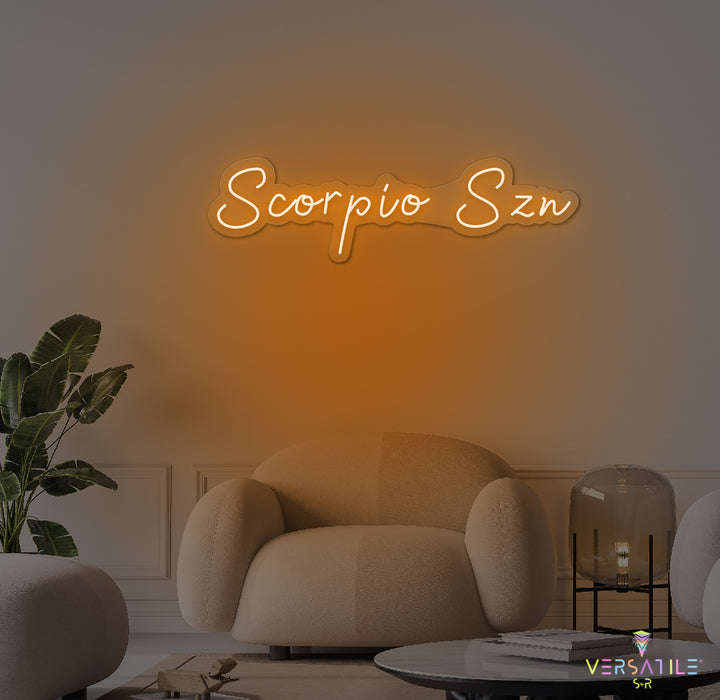 Scorpio SZN Neon Sign
