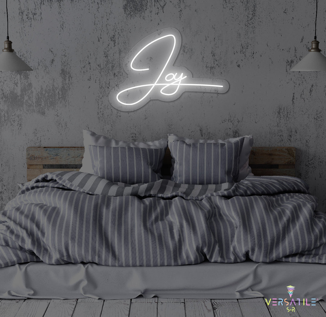 Joy Neon Sign