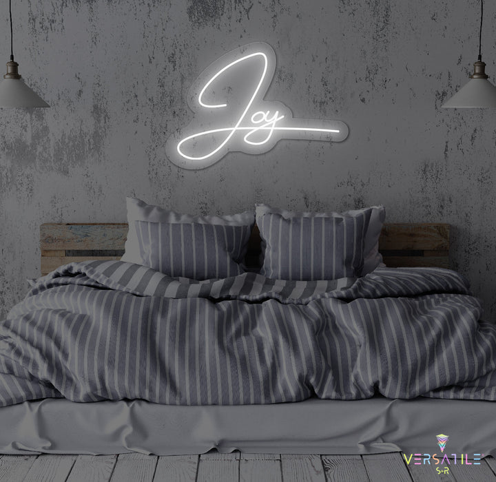 Joy Neon Sign