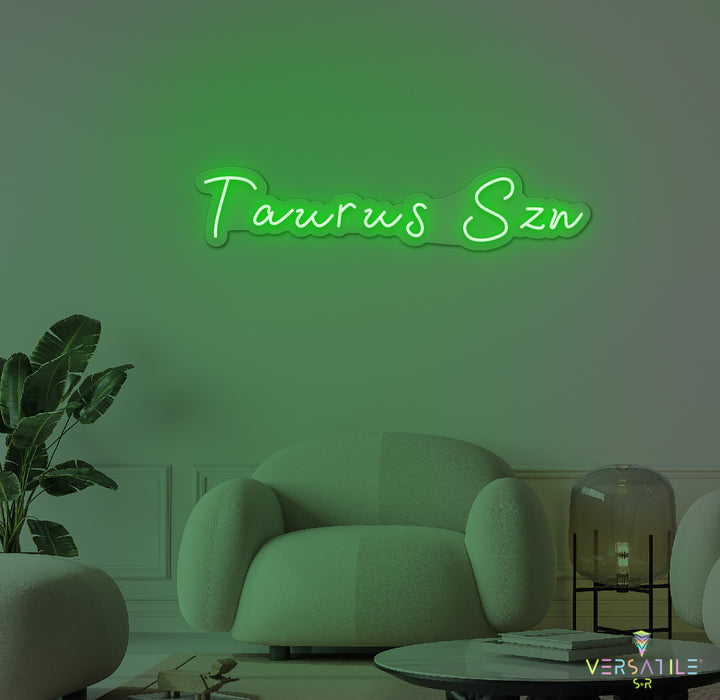 Taurus SZN Neon Sign