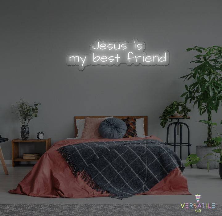 Jesus Is My Bestfreind Neon Sign