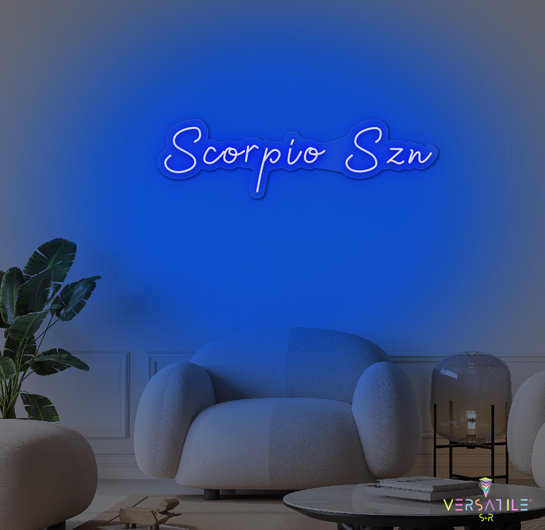 Scorpio SZN Neon Sign